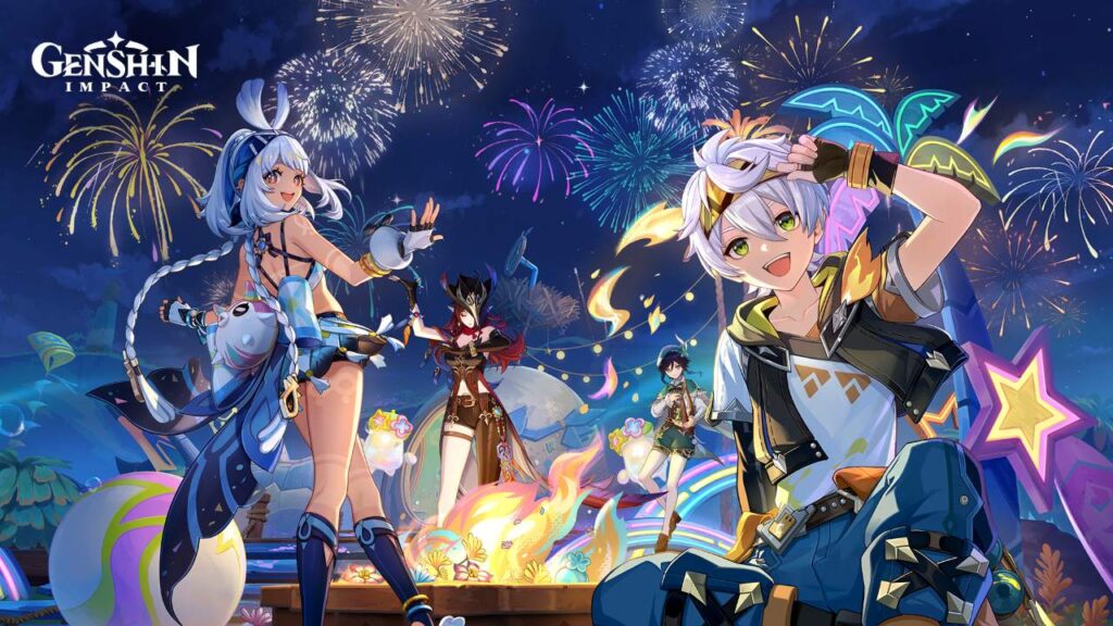 Genshin Impact ยุติให้บริการเวอร์ชัน PS4 8 เมษายน 2026 1 genshin impact 5.8 key art