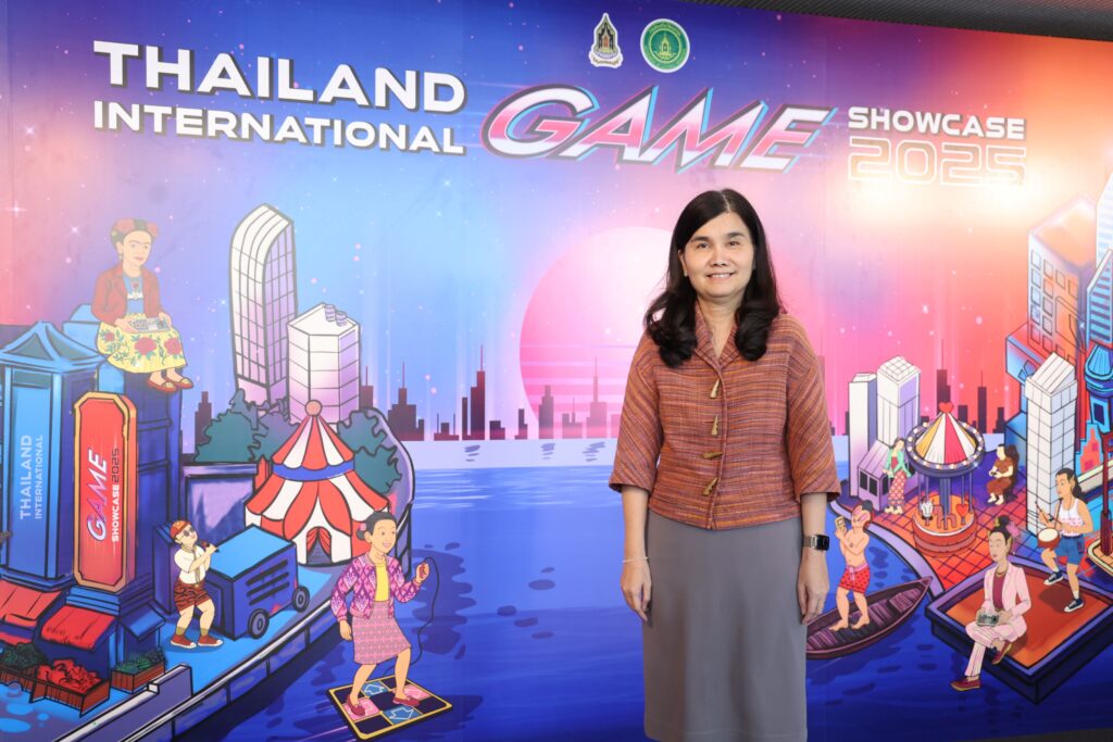 สวธ. เดินหน้าจัด "Thailand International Game Showcase 2025" มุ่งยกระดับอุตสาหกรรมเกมไทย ขับเคลื่อนเศรษฐกิจยุคดิจิทัล 3 นางยุถิกา อิศรางกูร ณ อยุธยา อธิบดีกรมส่งเสริมวัฒนธรรม 01