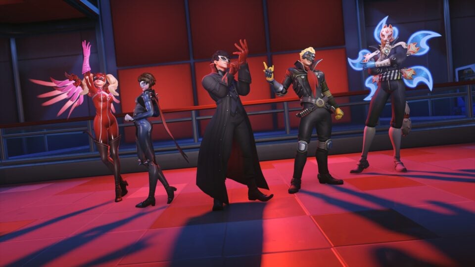 ภาพแรกจากกิจกรรม Collab Overwatch 2 x Persona 5 โดย Shigenori Soejima ผู้ออกแบบตัวละครจาก Atlus 2 OW2 x Phantom Thieves Group 960x540 1