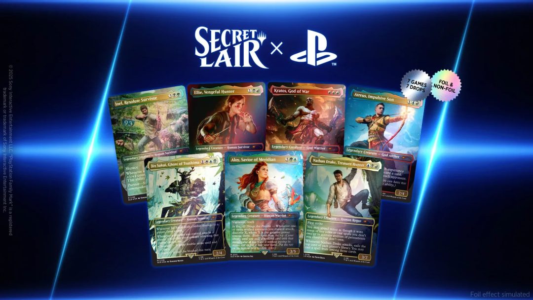 PlayStation MTG Secret Lair