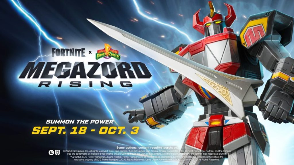 ขึ้นหุ่น Megazord คว้าชัยชนะ ใน Fortnite Megazord Rising 18 กันยายน - 3 ตุลาคมนี้ 1 The Power of Megazord Fortnite Battle Royale Gameplay Trailer 0 47 screenshot