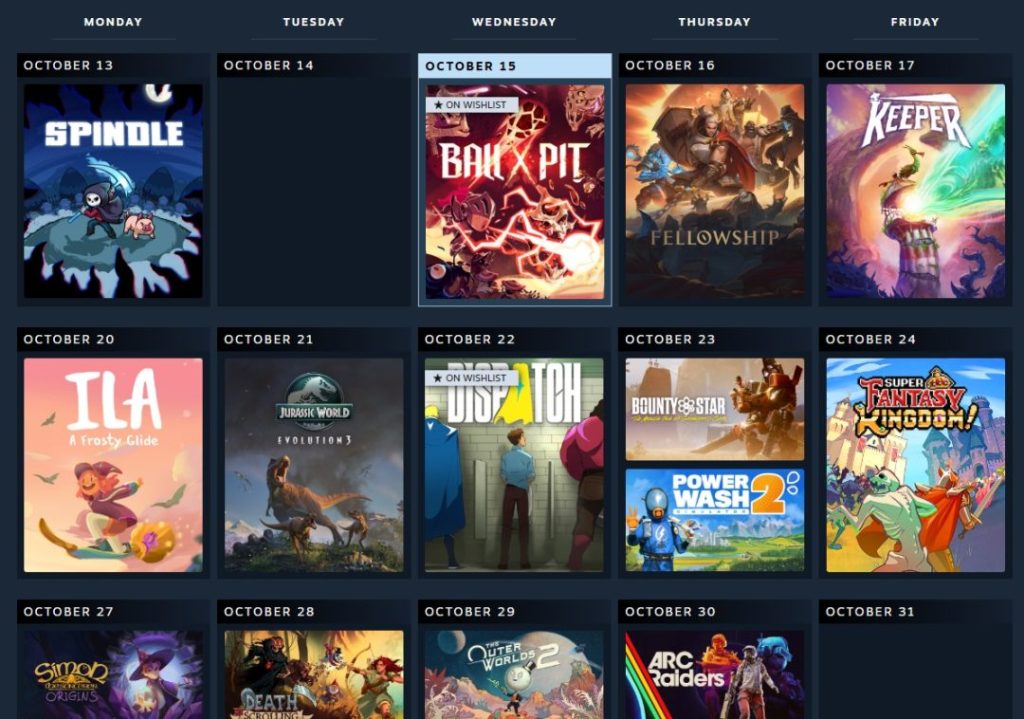 Steam Personal Callendar update 00