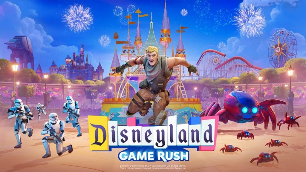 Fortnite Disneyland game rush