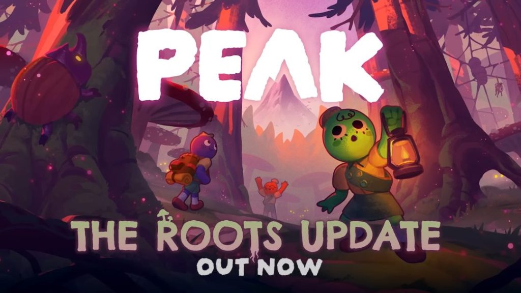 PEAK อัปเดตใหม่ “The Roots” ป่าลึกลับที่เต็มไปด้วยเห็ดและแมงมุม และปรับปรุงระบบทำอาหารใหม่ 1 PEAK ROOTS Update Trailer 🍄 0 56 screenshot