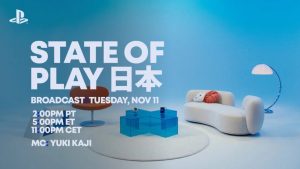 Sony เตรียมจัดงาน “State of Play Japan” เน้นโชว์เกมในโซนญี่ปุ่นและทั่วเอเชีย ตี 5 วันที่ 12 พ.ย. นี้