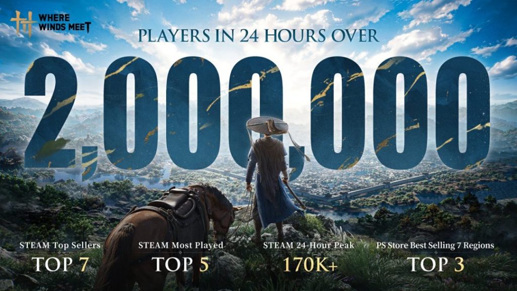 Where Winds Meet 2m player