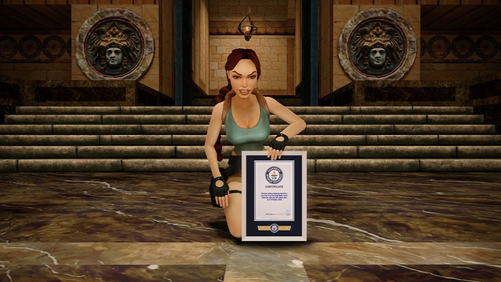 Lara Croft บันทึกสถิติโลกครั้งใหม่ ใน Guinness World Records เกมที่มีตัวเอกหญิงขายดีที่สุด และขึ้นปกนิตยสารเกมมากที่สุด