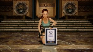 Lara Croft บันทึกสถิติโลกครั้งใหม่ ใน Guinness World Records เกมที่มีตัวเอกหญิงขายดีที่สุด และขึ้นปกนิตยสารเกมมากที่สุด