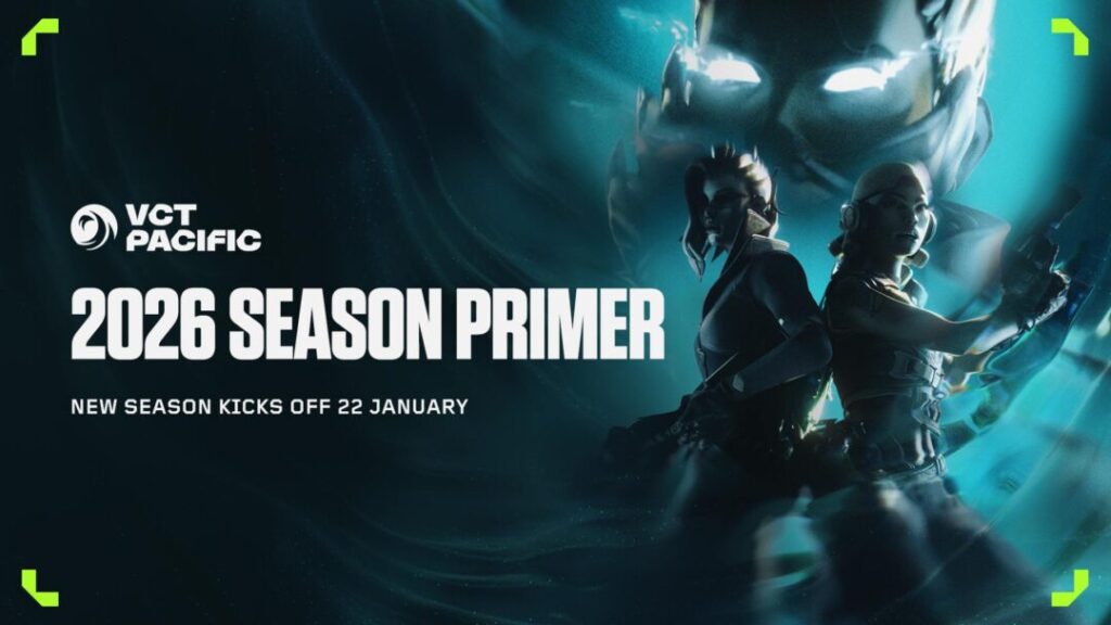 Riot Games เปิดตัวการแข่งขัน VCT Pacific 2026 แล้ว เริ่มซีซั่นใหม่ 22 มกราคมนี้ 1 Vct 2026 Season Primer Header