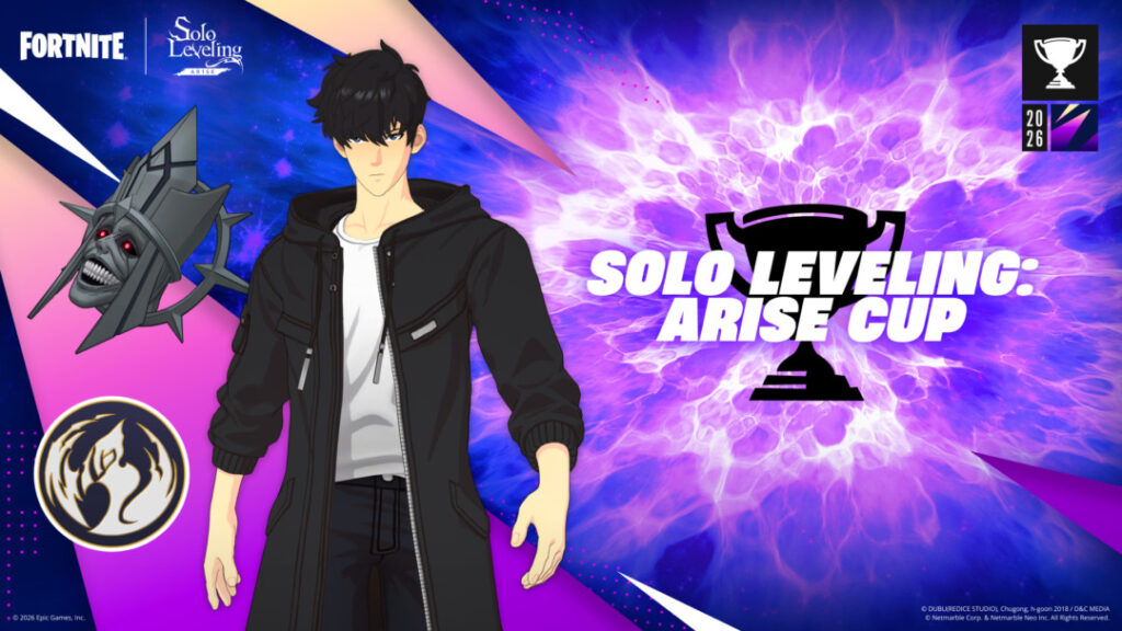 ฮันเตอร์หน้าคมร่วม Fortnite Collab Solo Leveling มาแล้ว พร้อม Skin และกิจกรรมเพียบ 1 Fortnite Solo Leveling
