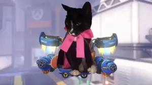 เทรนด์ใหม่ผู้เล่น Overwatch จับเจ้าแมวที่บ้านตัวเอง มาแปลงโฉมเป็น Jetpack Cat พร้อมขิงจัดเต็มบนโลกออนไลน์