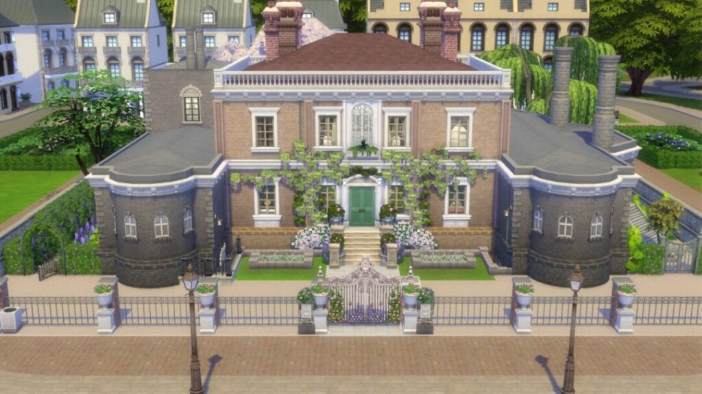 The Sims 4 Bridgerton House 00