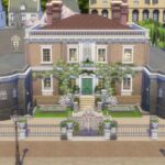 แฟนเกม The Sims 4 สร้างผลงาน บ้านจากซีรีส์ Bridgerton พร้อมใส่ฉากสำคัญเข้ามาอีกเพียบ 1 The Sims 4 Bridgerton House 00