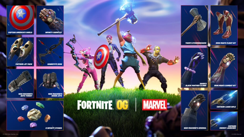 Fortnite Og Marvel Return