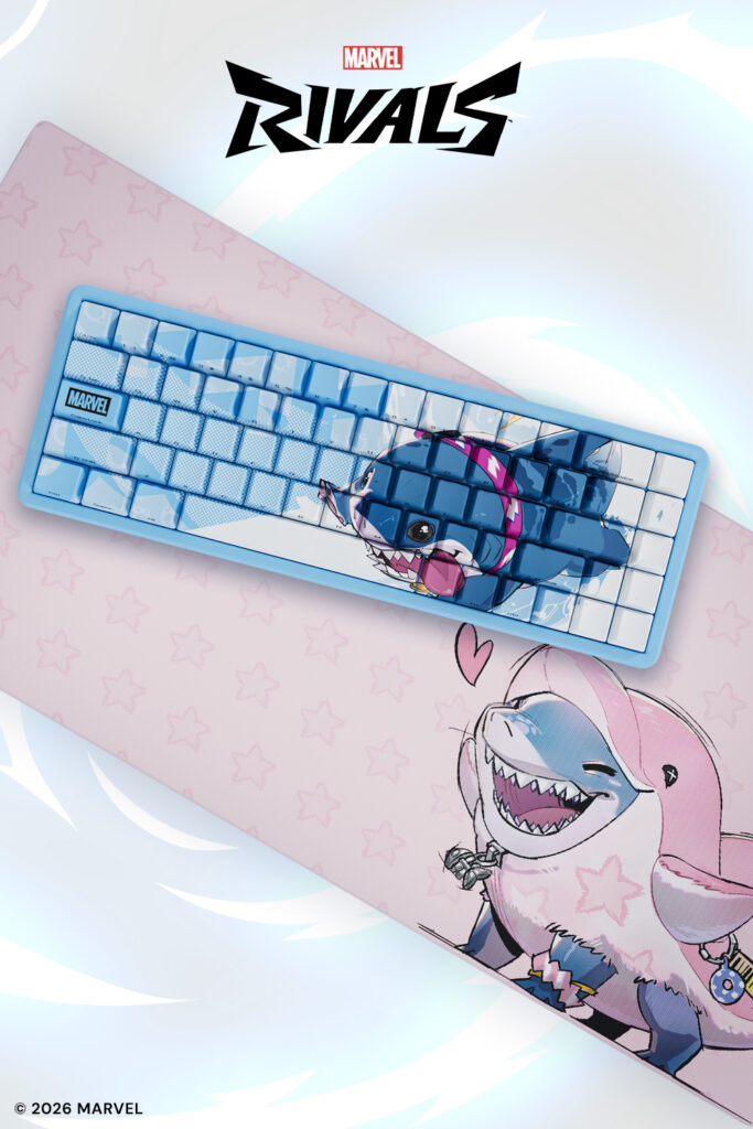 Team Liquid x Marvel Rivals ออกสินค้า Collab พิเศษร่วมกัน พร้อม Keycaps น้อง Jeff สุดน่ารัก วางจำหน่ายจริง 6 มีนาคมนี้ 1 Jeff Keyboard