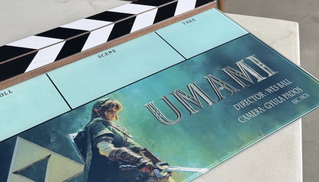Zelda Umami Finishing Filming