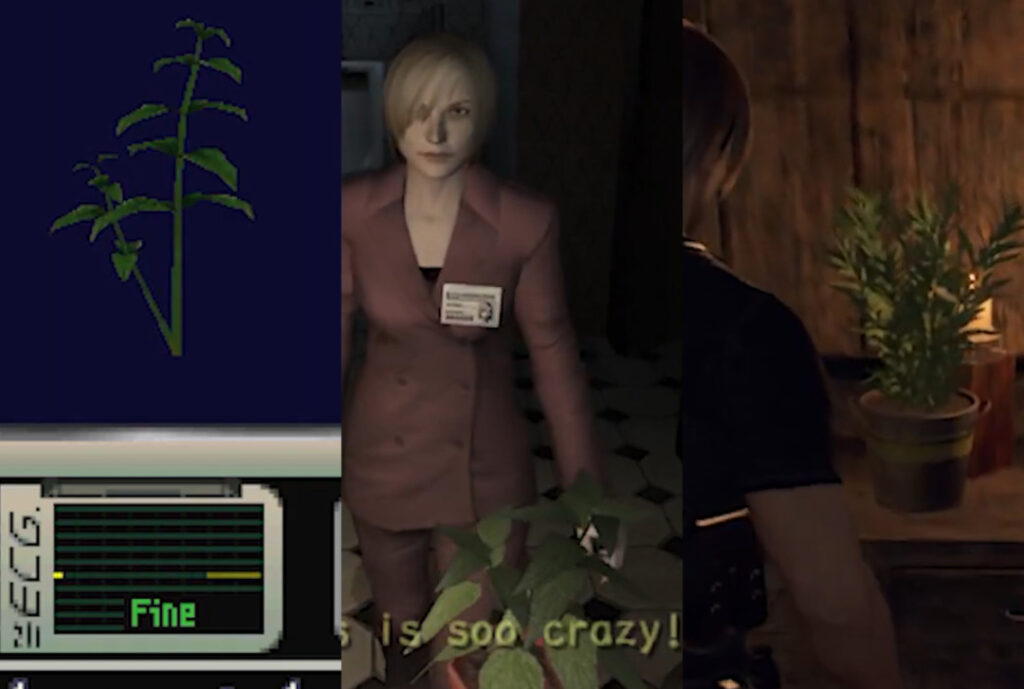 Green Herbs Resident Evil
