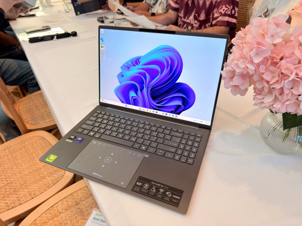Acer เปิดตัวโน้ตบุ๊กพรีเมียม 3 รุ่น Acer Swift Go 16 AI, Acer Swift Edge 16 AI และ Acer Swift Edge 14 AI 3 Img 7534