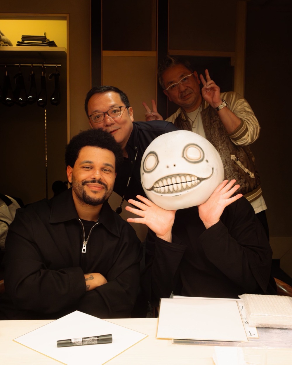 The Weeknd Yoko Taro Hidetaka Miyazaki Img1