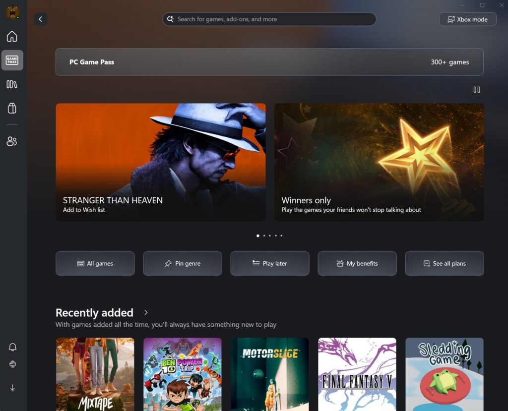 Xbox Mode 3