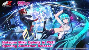 เปิดตัว Collab ใหม่ Persona 5 X กับ hatsune Miku อย่างเป็นทางการ