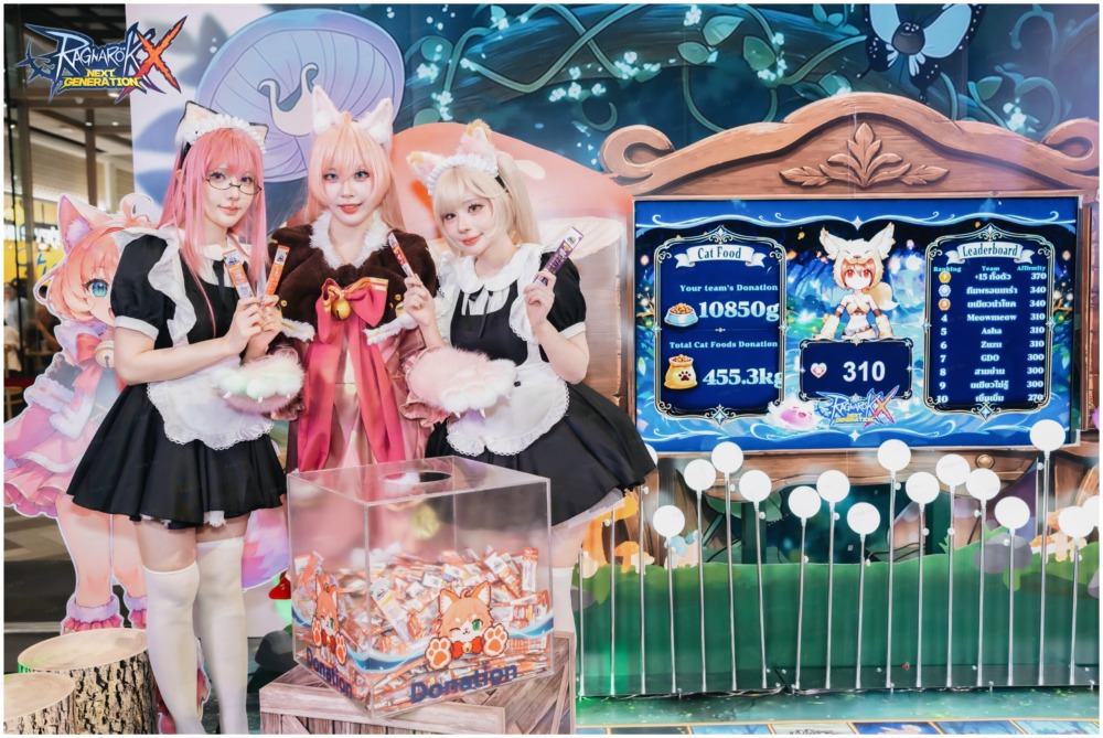 ROX บริจาคอาหารแมว 750 กิโลกรัมเพื่อช่วยเหลือแมวจร 4 Poster 4