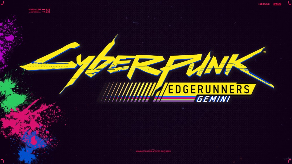 Cyberpunk Edgerunners gemini logo