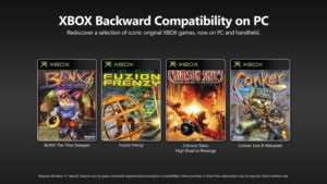 XBOX เปิดตัวระบบ Backward Compatibility บน PC ประเดิมก่อน 4 เกมจากเครื่องเจนแรก