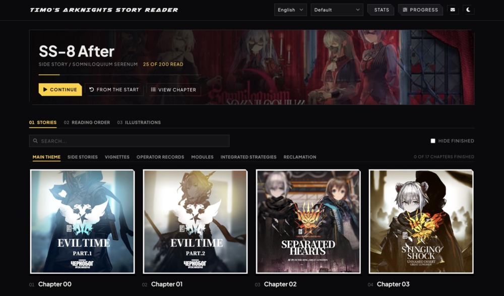ตรวจพบเว็บรวมเนื้อเรื่องเกม Arknights ภาคแรก เปิดอ่านได้สะดวก จำลองภาพและเสียงเหมือนในเกม