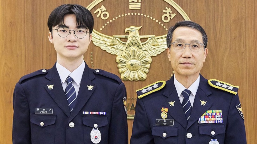 Faker ได้รับแต่งตั้งให้เป็นตำรวจกิตติมศักดิ์ เพื่อเป็นตัวแทนต่อต้านการพนันออนไลน์