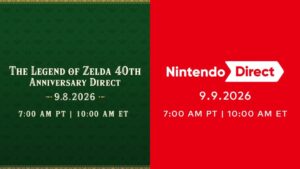 Nintendo เตรียมจัดงาน Direct ฉลอง 40 ปี Zelda และ Nintendo Direct เต็มรูปแบบ ติดกัน 8-9 ก.ย. นี้