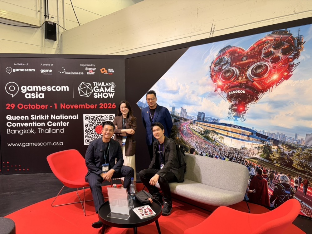 คณะผู้จัดงาน gamescom asia x Thailand Game Show เยือน Gamescom 2026 ถึงเยอรมัน กระชับความสัมพันธ์ตอกย้ำความเชื่อมั่น ยกมาตรฐานงานระดับโลกมาไว้ที่ไทย 4 ภาพประกอบข่าว 2