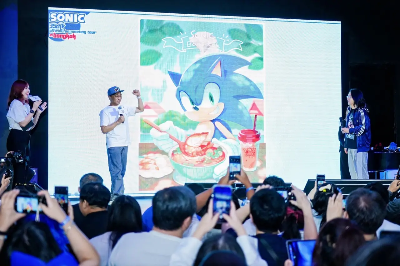 "Sonic ต้องเติบโตไปพร้อมกับทุกคน" สัมภาษณ์ 2 ผู้สร้าง Sonic the Hedgehog | การเดินทาง เบื้องหลัง และอนาคตต่อจากนี้ของแฟรนไชส์ 11 Sonic Fanmeet 35th Interview 00002 Large