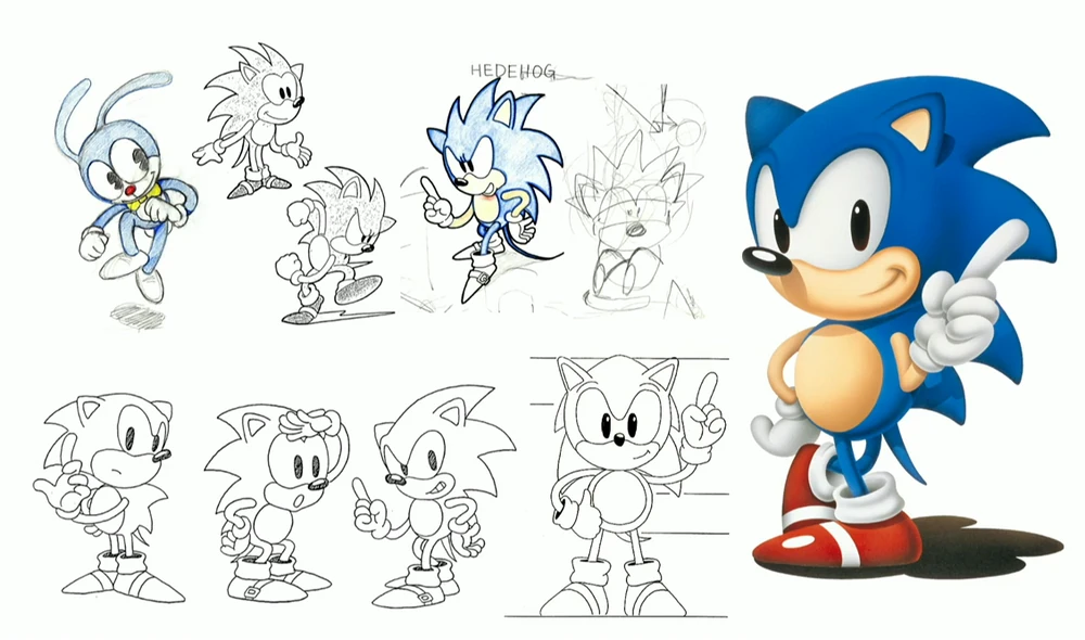 "Sonic ต้องเติบโตไปพร้อมกับทุกคน" สัมภาษณ์ 2 ผู้สร้าง Sonic the Hedgehog | การเดินทาง เบื้องหลัง และอนาคตต่อจากนี้ของแฟรนไชส์ 7 Sonic the Hedgehog Character Sketches