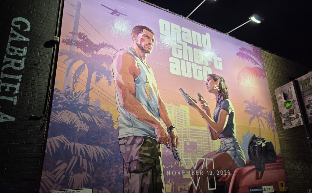 ศิลปินหลากหลายชีวิต ร่วมกันวาดภาพโปรโมต GTA 6 บนกำแพงขนาดยักษ์ที่บรูคลิน 1 gta 6 brooklyn mural